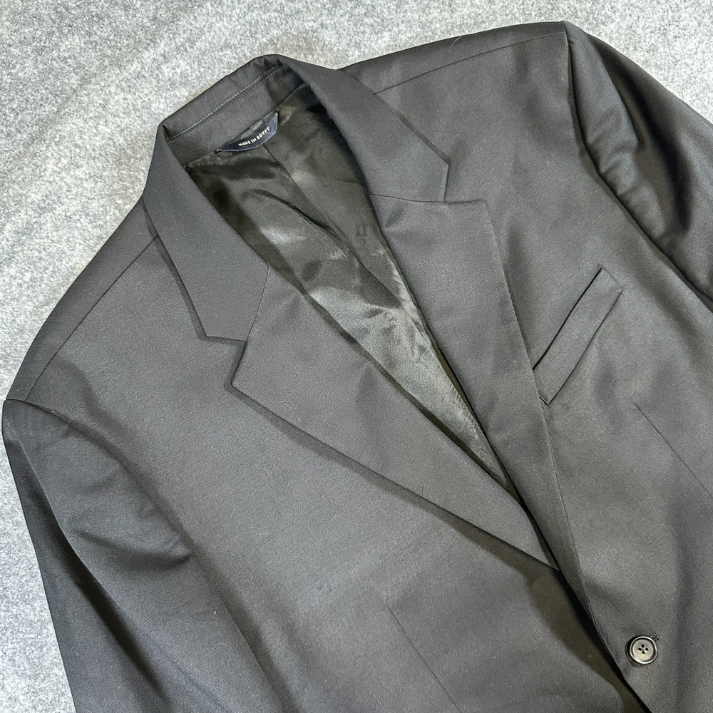 Banana Republic Blazer Mens 46R Wool Two Button Suit Jacket Formal Lined Coat